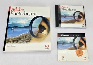 Adobe Photoshop 7.0 Upgrade CD for Mac Macintosh with Serial Numbers - Picture 1 of 8
