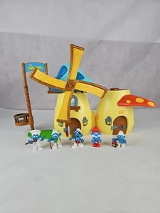 The Smurfs WINDMILL PLAYSET 2012 Jakks Pacific Toys, Peyo, Figures - Picture 1 of 10