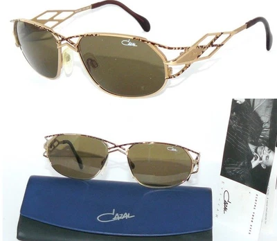 CAZAL SONNENBRILLE GOLD BRAUN 981 MADE in GERMANY LEGENDS LUXUS BRILLE JPG ETUI - Bild 1 von 4