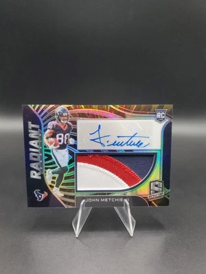 John Metchie III 2022 Panini Spectra Radiant Rookie Patch Auto /60 🔥 - Image 1 of 2