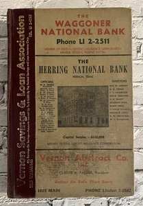 1964 Hudspeth's Vernon TX (Wilbarger County) City Directory - Picture 1 of 9