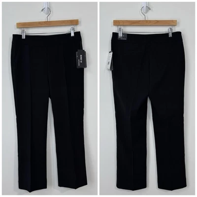 NWT Zac & Rachel Bond 18 Boot Cut Dress Pants Petite Size 8P Black  - Image 1 of 4