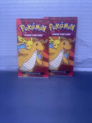 Tarjetas de descubrimiento de dragón Pokémon Happy Meal 2025 McDonalds 2 paquetes en total Foto 1 de 4
