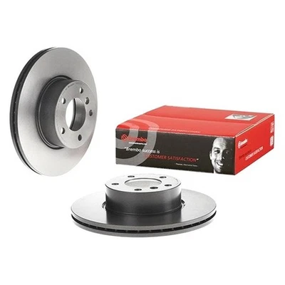 For BMW X1 12-15 Brembo UV Coated Series Plain Vented Front Brake Rotor Foto 1 de 4