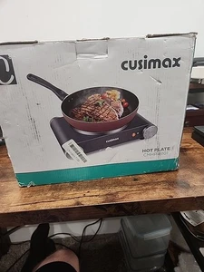 "Open Box - nie benutzt" - Cusimax CMHP-B101 elektrische Kochplatte - Bild 1 von 6