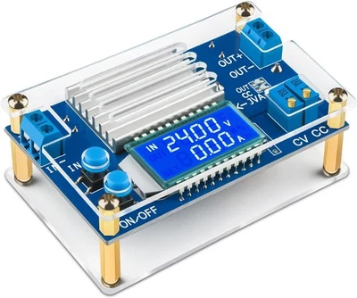 DC Buck Converter, 5.3V-32V to 1.2V-32V 12A Adjustable Power Supply, 5v 9v 12... - Image 1 of 4