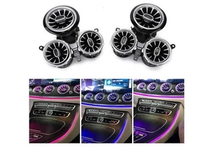 Kit 6 Luci LED Turbo Colorate per Bocchette Aria Mercedes E W213 C238 2017-2021 - Foto 1 di 9