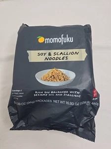 Soja & Frühlingszwiebel Ramen Nudeln von David Chang, 5 Stück (1er Pack) luftgetrocknet vegan - Bild 1 von 5