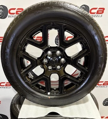 Dodge Ram 1500 20” OEM Gloss Black Wheels and Tires - Image 1 of 4