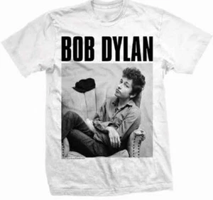 BOB DYLAN Sitting T SHIRT S-M-L-XL-2XL New Official Hi Fidelity Merchandise - Picture 1 of 1