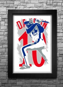 ANDRE DAWSON art print/poster MONTREAL EXPOS FREE S&H! JERSEY B2G2 - Picture 1 of 6