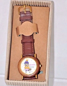 Winchester Golden Beaver Nature's Time Inc. Wood Bezel Watch - Picture 1 of 2