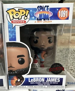 Funko Pop! Space Jam New Legacy Amazon Exclusive LeBron James #1091 In Hand New - Picture 1 of 3