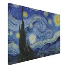 Leinwandbild Wandbild Bild Canvas Kunst Druck Vincent Van Gogh Sternennacht