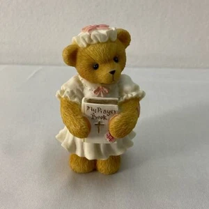Avon Cherished Teddies Heaven Blessed Girl First Communion 476919 Enesco 1999 - Picture 1 of 7