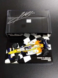 Minichamps Heikki Kovalainen Renault F1 Team R27 2007 Autographed F1 1/43 Japan - Picture 1 of 2