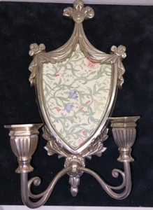 Art Nouveau Wall Sconce Candle Holder Vintage See Pictures & Description - Picture 1 of 15