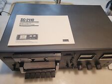 Sansui Sc-2110 Cassette Deck Orig Manual All Works but No Counter