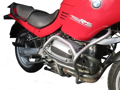 Paramotore crash bars HEED BMW R 1100 RS (1996 - 2001) - argento - Immagine 1 di 4