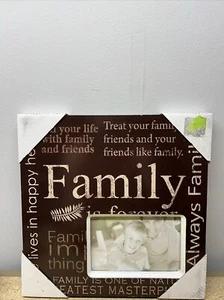 Unbranded FAMILY Picture Frame, Holds 4x6 picture NEW - Picture 1 of 4