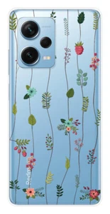 Coque en silicone imprimée compatible Xiaomi Redmi Note 12 Pro Plus Montée de fl - Picture 1 of 3