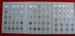 1916-1945 Mercury Dimes Circ New Harris Folder Book missing 16D Album MD40 - Bild 1 von 9