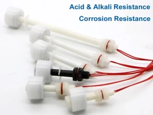 PVDF Teflon Strong Acid&Alkali Corrosion Resistance Liquid level Switch/Sensor - Picture 1 of 6