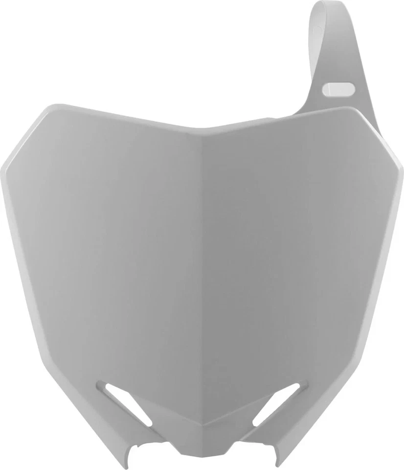 Placa de numeración delantera Polisport blanca para Suzuki RM-Z250 2010-18 RM-Z450 2008-17 Foto 1 de 1