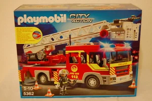 PLAYMOBIL 5362 Fire Department Conductor Vehicle with Light and Sound New Original Packaging - Picture 1 of 3