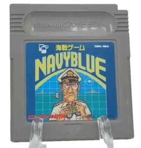 Game Boy Nintendo Navyblue Navy Blue Cartuccia Originale Giapponese DMG-NBA - Picture 1 of 3