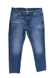 Tommy Hilfiger 'DAD JEAN REGULAR TAPERED' Blue Jeans Size W36 L32 - Picture 1 of 11