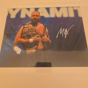 Jon Moxley Dean Ambrose 8x10 Autograph Photo Coa Signed Wwe Aew World Champ - Picture 1 of 5