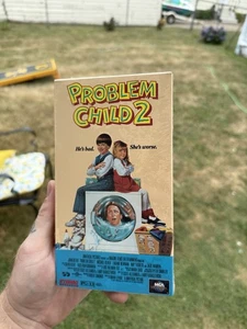 Problem Child 2 Beta Not VHS Rare Factory Sealed Brand New Betamax Watermarks - Picture 1 of 7