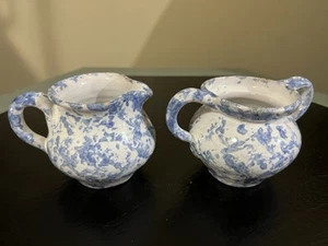 Vintage Bybee Cornelison Pottery Sugar And Creamer Set - Picture 1 of 6