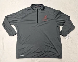 Franchise Club Alabama Crimson Tide Gray Pullover Men’s XXL • Gray 1/4 Zip - Picture 1 of 7