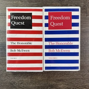Freedom Quest von Bob McEwen Vintage Audiokassetten Vols. 1-2 - Bild 1 von 8