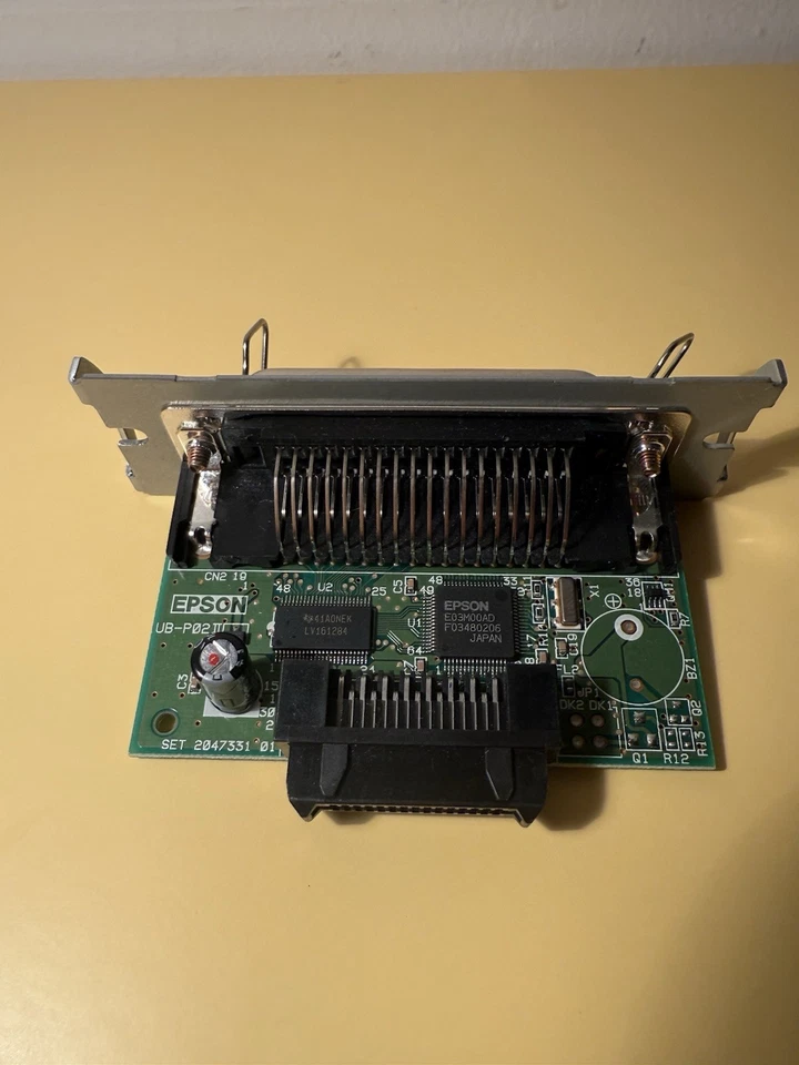 Epson TM-U200 TM-88 TM-U325 Printer Parallel Port Interface Card UB-PO II  M112D - Image 1 of 4