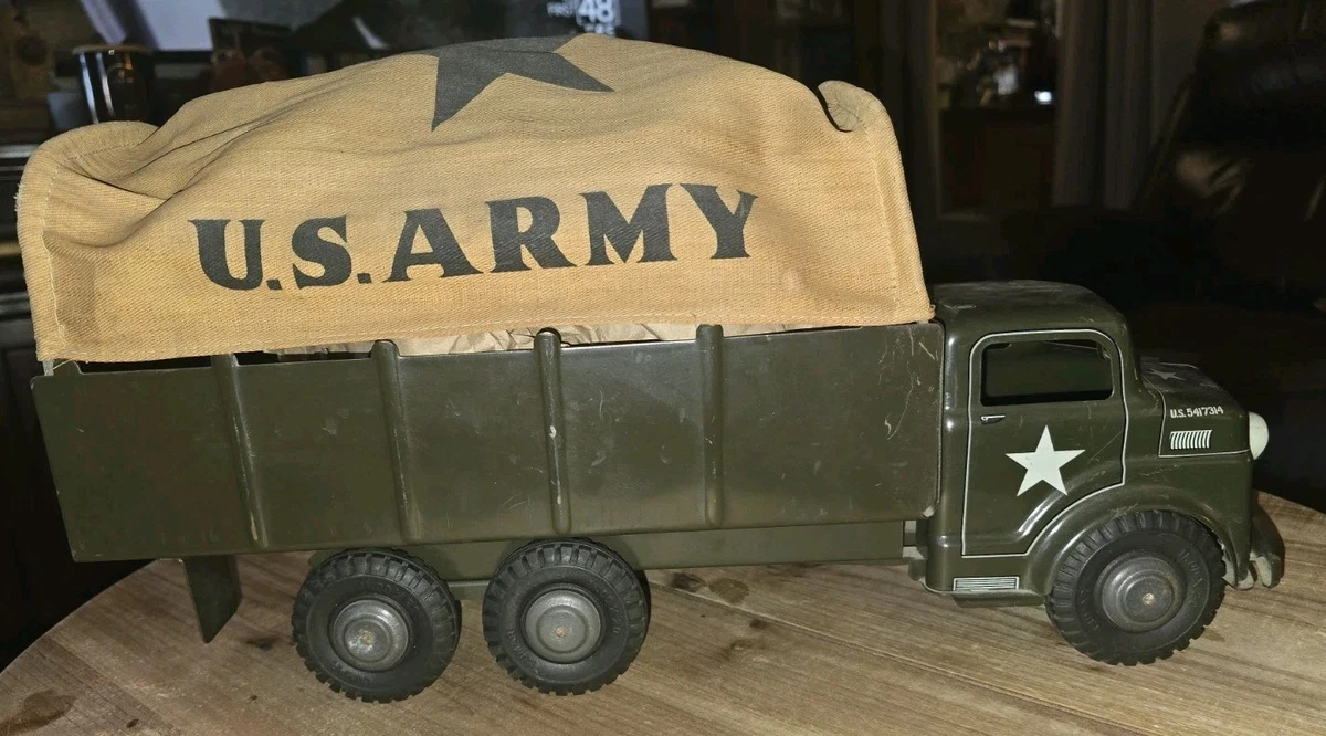 Marx Army Toys In Vintage Manufacture Diecast Cars, Trucks & Vans