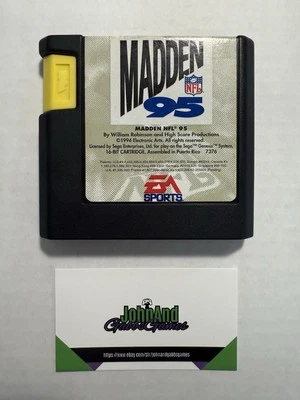 Madden NFL 95 Sega Genesis Game - Acceptable Condition, Fast Shipping! - Image 1 of 3