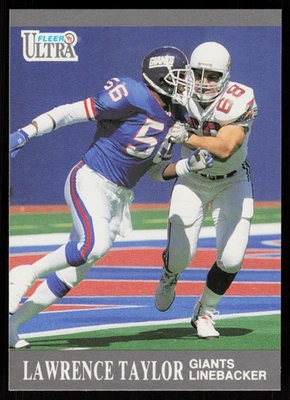 1991 Ultra Lawrence Taylor #224 FOOTBALL CARD New York Giants - Image 1 of 2