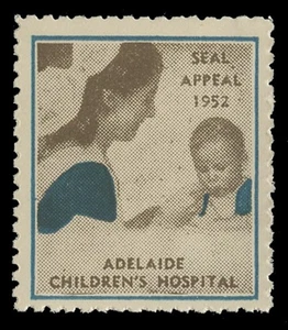 AUSTRALIA, 1952, ADELAIDE CHILDREN'S HOSPITAL - SEAL APPEAL - Picture 1 of 2