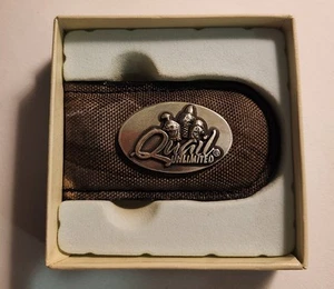 Quails Unlimited Magnetic Money Clip - Picture 1 of 5
