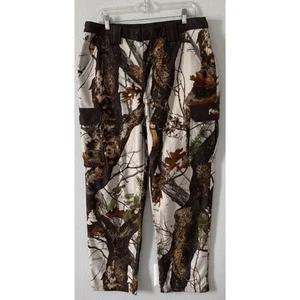 Scent lok Pants Mens Large Full Season Fleece Carbon Alloy Vertigo Camo Hunting - Picture 1 of 14