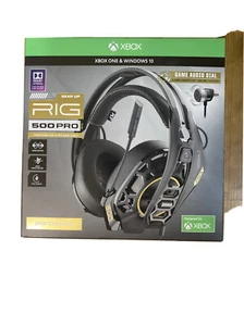 Auriculares con cable para juegos Plantronics RIG 500 PRO HX para Xbox One - negros - Imagen 1 de 1