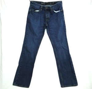 CROSSHATCH Lincoln Jeans SIZE 36 Long Waist W 32 ? Inside leg L 32 -33 Blue Mens - Picture 1 of 11