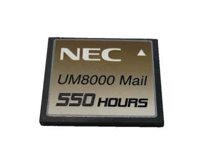 NEC 670837 UM5000 Voice Mail 550 Hours Univerge SV8100 Compact Flash Media Card - Image 1 of 2