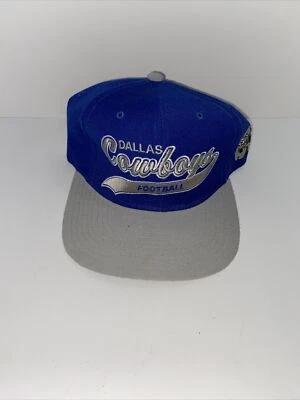 Dallas Cowboys Años 90 Starter Tags Lana Línea Pro Snapback SOMBRERO Script Throwback Foto 1 de 4