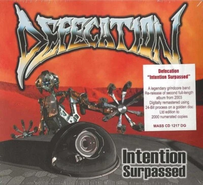 DEFECATION - Intention Surpassed - Death Metal Grind-core Music CD - Image 1 of 2