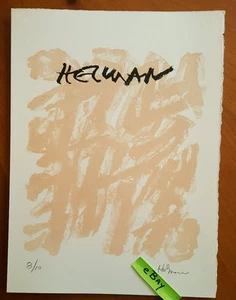 Robert Helman Artist Hand Signed 1965 Lithograph - Picture 1 of 4