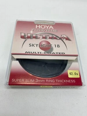 Hoya 62.0S, THK 62MM Ultra Skylight 1B Super Slim 3mm ring with case - Image 1 of 3